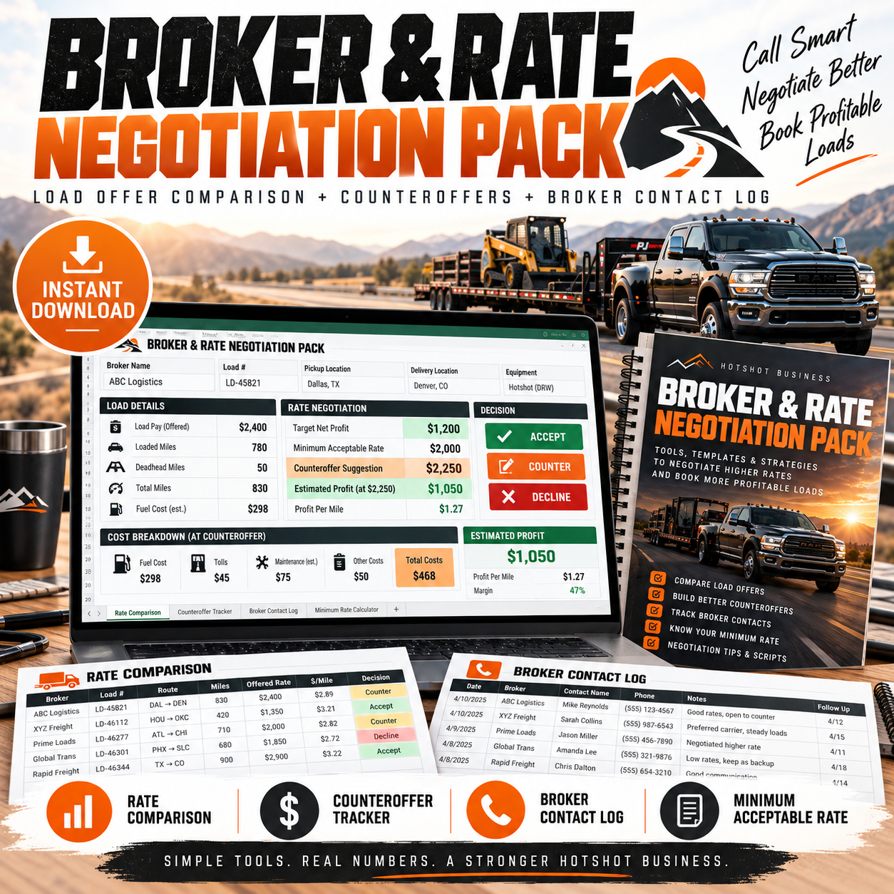 Broker & Rate Negotiation Program product preview